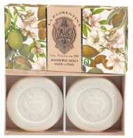 LA FLORENTINA Kazeta mýdel Mandorle Dolci 2 x 115 g