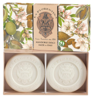 LA FLORENTINA Kazeta mýdel Mandorle Dolci 2 x 115 g