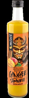 MIXIT Ginger Samurai – Zázvorový nápoj s mangem Jirky Procházky 500 ml