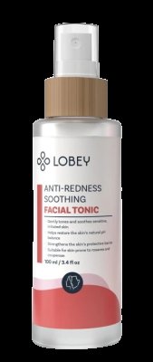 LOBEY Zklidňující pleťové tonikum na začervenání pleti 100 ml
