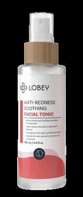 LOBEY Zklidňující pleťové tonikum na začervenání pleti 100 ml