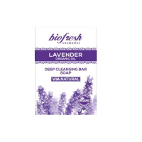 BIOFRESH Hloubkově čistící mýdlo s organickým levandulovým olejem Lavender 100 g