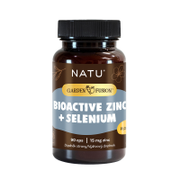 NATU Garden Fusion, Bioaktivní zinek 15 mg, selen, extrakt ze zeleného čaje 90 kapslí