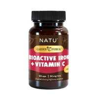 NATU Garden Fusion, Bioaktivní železo 20 mg s vitaminem C a piperinem 90 kapslí