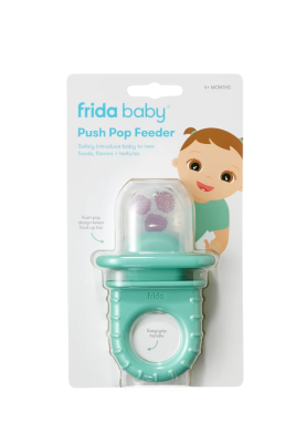 FRIDABABY Dudlík silikonový ke krmení Push Pop Papuu 4m+