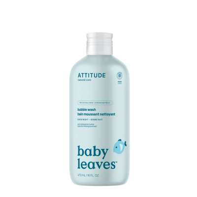 ATTITUDE Dětská pěna do koupele Baby leaves s vůní Good night 473 ml