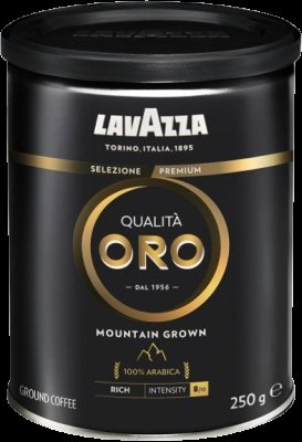 LAVAZZA Qualità Oro Mountain Grown - mletá, dóza, 250 g