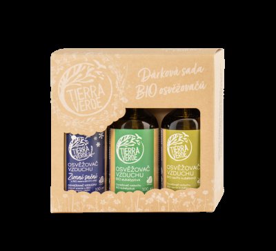 TIERRA VERDE Sada osvěžovačů – K provonění zimních dní