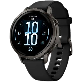 GARMIN Venu 4 s černým silikonovým řemínkem 41 mm