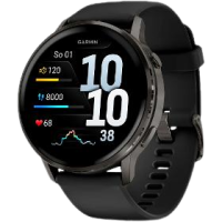 GARMIN Venu 4 slate + černý silikonový řemínek 45 mm