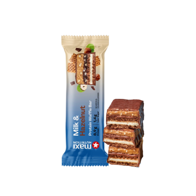 MAXI NUTRITION Waffle protein bar milk and hazelnut 40 g