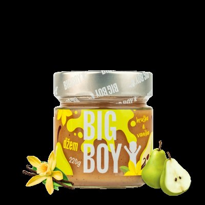 BIG BOY Hruškový džem s vanilkou 220 g