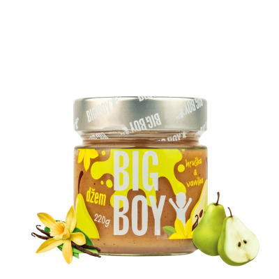 BIG BOY Hruškový džem s vanilkou 220 g