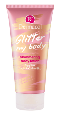 DERMACOL Glitter my body - Třpytivé hydratační tělové mléko 200 ml