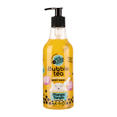 ORGANIC SHOP SKIN SUPER GOOD Bubble Tea Energizující sprchový gel Mango Tango 500 ml