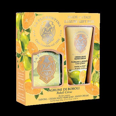 LA FLORENTINA Hand set Agrumi di Boboli