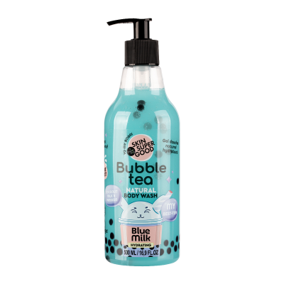 ORGANIC SHOP Skin super good Bubble Tea Hydratační sprchový gel Blue Milk 500 ml