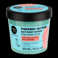 ORGANIC SHOP Thalasso Thermo-Active Hřejivý tělový peeling s jílem 300 ml