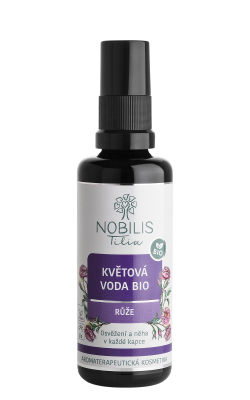 NOBILIS TILIA Květová voda BIO růže 50 ml