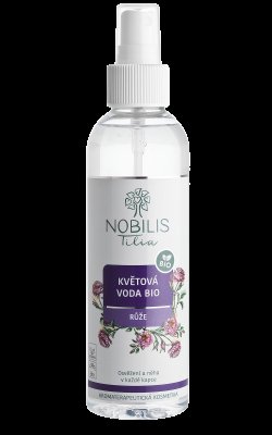 NOBILIS TILIA Květová voda BIO růže 200 ml