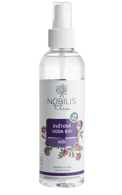 NOBILIS TILIA Květová voda BIO růže 200 ml