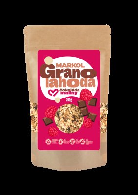 MARKOL Granola malina a čokoláda 250 g