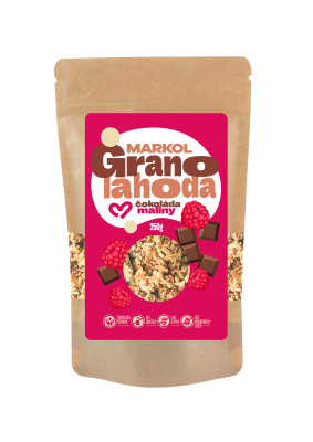 MARKOL Granola malina a čokoláda 250 g