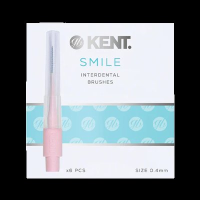GB KENT & SONS PLC Mezizubní kartáčky SMILE 0,4 mm 6 ks