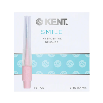 GB KENT & SONS PLC Mezizubní kartáčky SMILE 0,4 mm 6 ks
