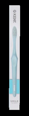 GB KENT & SONS PLC Zubní kartáček SMILE Super Soft se stříbrem v modré barvě
