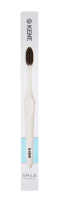 GB KENT & SONS PLC Zubní kartáček SMILE se stříbrem a dřevěným uhlím, bílý