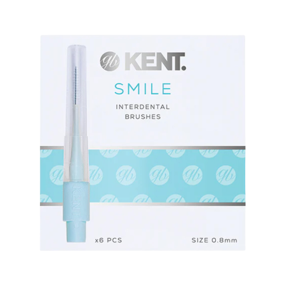 GB KENT & SONS PLC Mezizubní kartáčky SMILE 0,8 mm, 6 ks