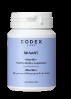 CODEX LABS SHAANT ClearSkin Probiotic Supplement 2.0, 60 kapslí