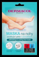 DERMACOL Osvěžující maska na nohy v ponožkách