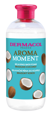DERMACOL Aroma Moment - pěna do koupele - brazilský kokos 500 ml