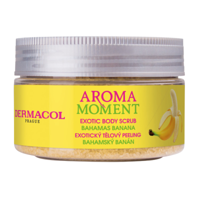 DERMACOL Aroma Moment Tělový peeling Bahamský banán 200 g