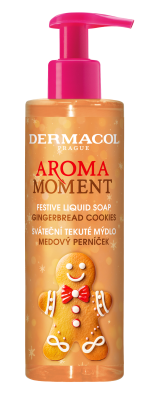 DERMACOL Aroma Moment - Tekuté mýdlo na ruce Medový perníček 250 ml
