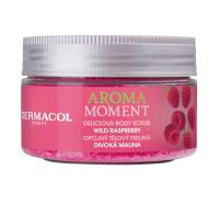 DERMACOL Aroma Moment Tělový peeling - divoká malina 200 g