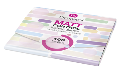 DERMACOL Matt Control - matující papírky na obličej 100 ks