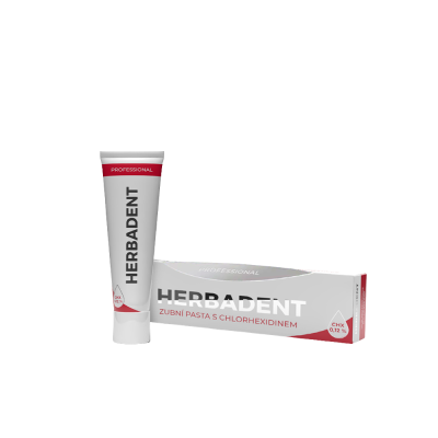 HERBADENT PROFESSIONAL zubní pasta s CHX 0,12 % 40 g