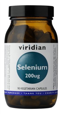 Viridian Selenium 200µg 90 kapslí