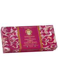 SAF FIORENTINO mýdlo Palisandr a osmanthus 3 x 125 g