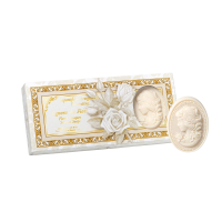 SAF FIORENTINO mýdlo Bílá kamei 3 x 125 g