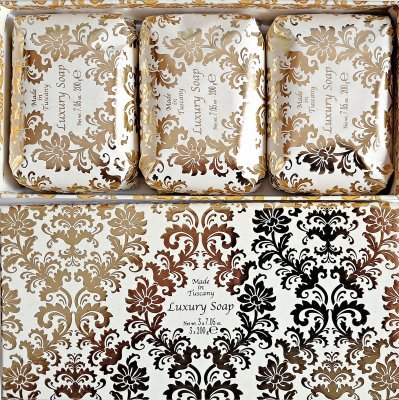 SAF FIORENTINO mýdlo Kytice květin 3 x 200 g