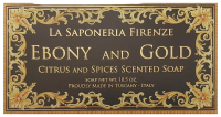 SAF FIORENTINO mýdlo Ebony and Gold 300 g
