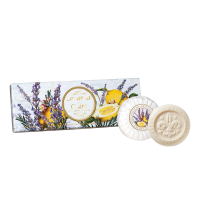 SAF FIORENTINO mýdla Levandule a Cedrát 3 x 100 g