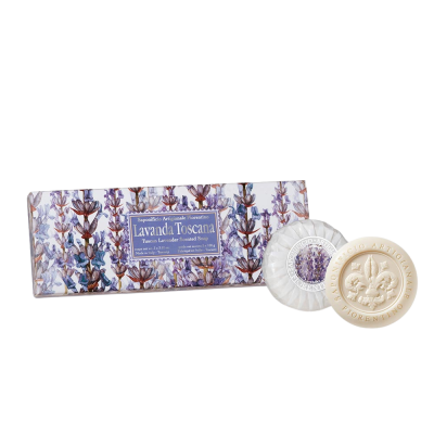 SAF FIORENTINO mýdla Lavanda Toscana 3 x 100 g