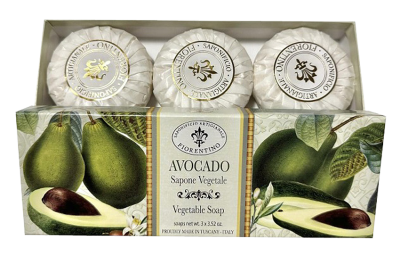SAF FIORENTINO Mýdla Avocado 3 x 100 g