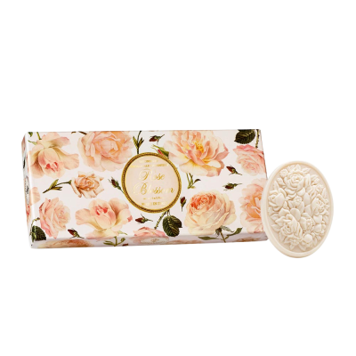 SAF FIORENTINO mýdlo Růže 3 x 125 g