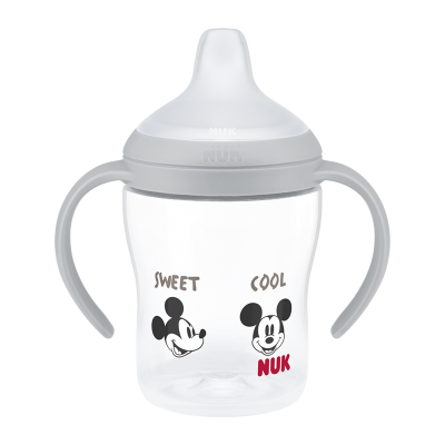 NUK láhev na učení Perfect Match DISNEY Mickey GREY 150 ml